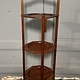 Antieke mahonie klap etagere