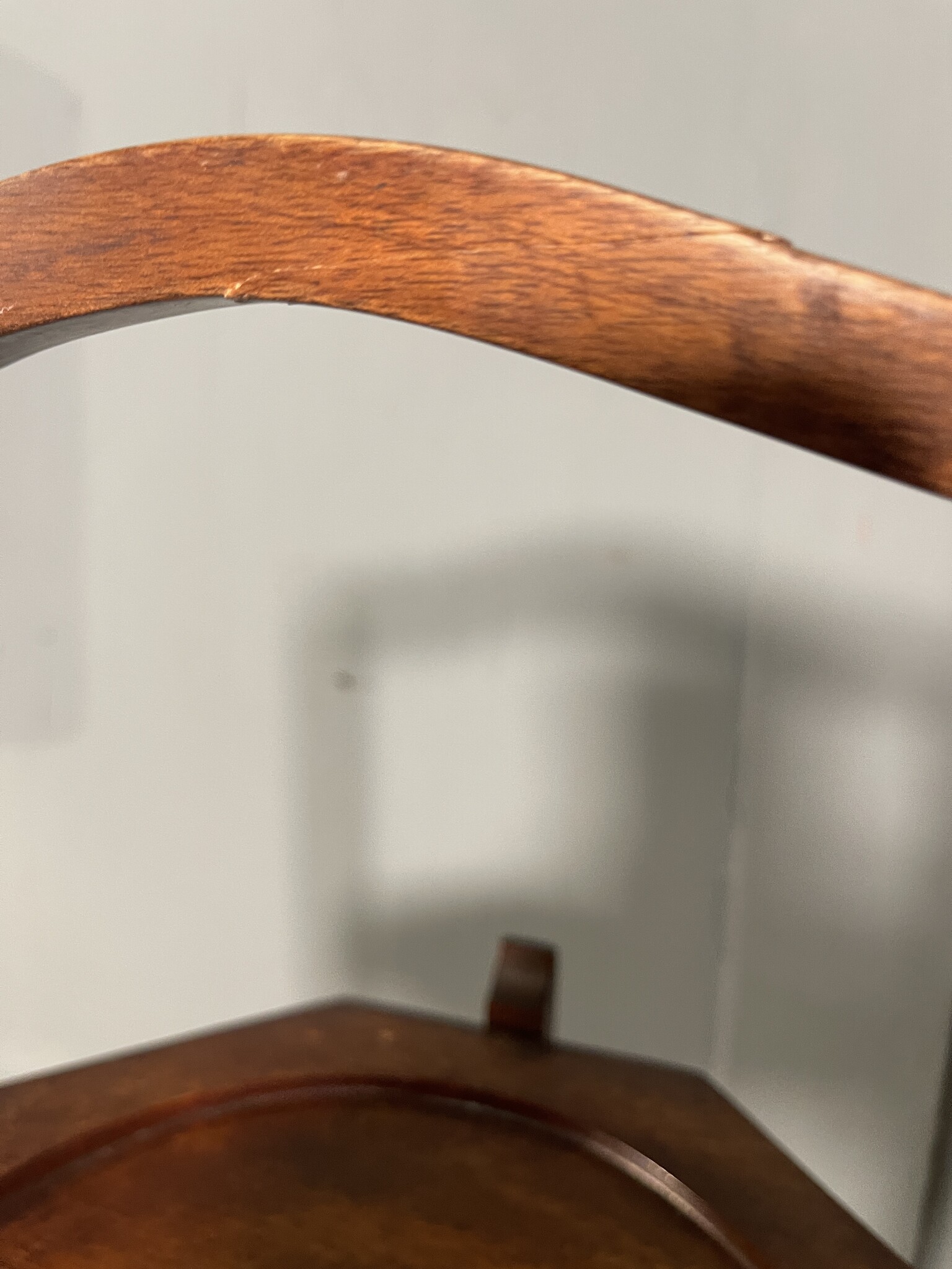 Antique mahogany dumb waiter