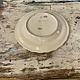Faience de Moustiers bord, met bloemen decor en hondje
