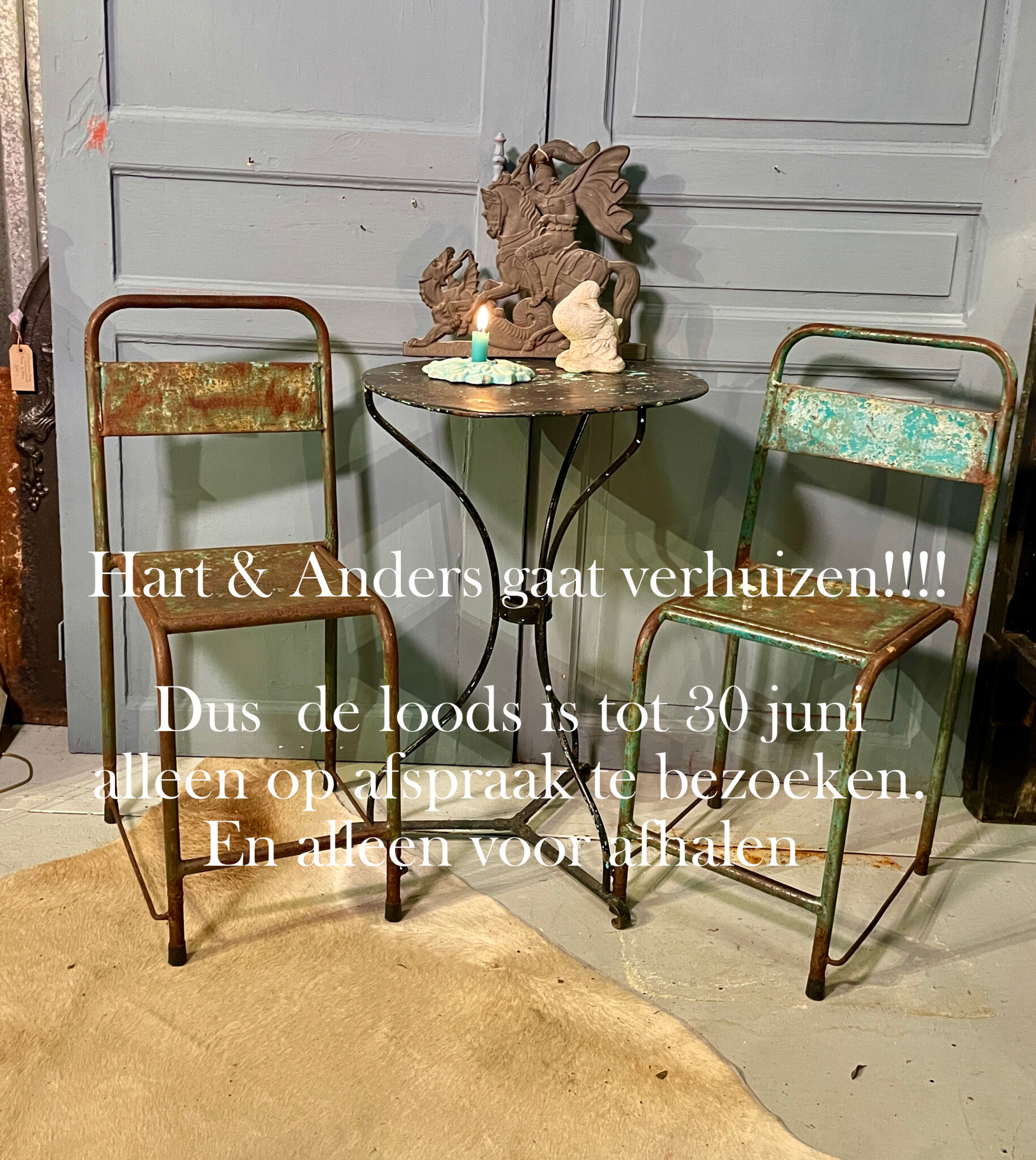 Alleen open op afspraak