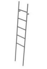 LADDER FOR WALL,BLUEGREY