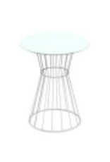 TABLE,A-AREA BABY,WH,ROUND,SMALL