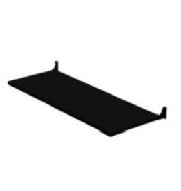 Store Development SHELF,POLE SYSTEM,BLACK,WIDE,LIGHTWEIGHT