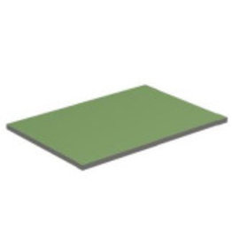 SERVICEAREA DESK,GREEN STONE/BRSS,GABLE