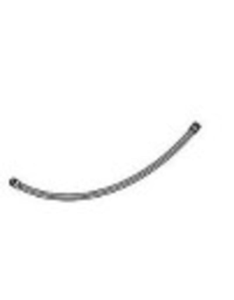 QUE DIVIDER STRAP,TWINED THREAD,SILVER,L:1800