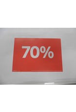 A5 Picturesign Sale 70% 21x14.8cm (rood)