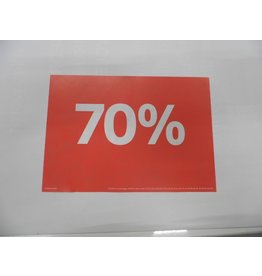 A5 Picturesign Sale 70% 21x14.8cm (rood)