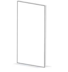 Store Development POSTER FRAME, WH, INCL.FLOOR SUPPORT, 1000X700