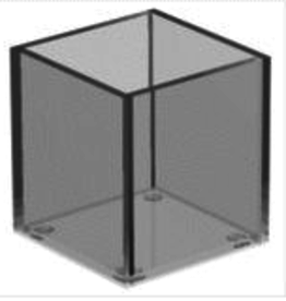 Store Development BEAUTY ACRYLIC BOX 75x75, H85, BEAUTY