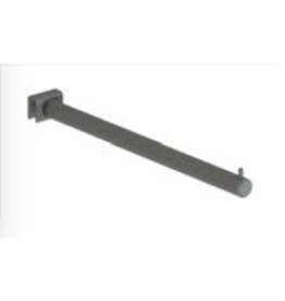 Store Development FRONT ARM, FOR 10MM DET.RAIL, BRSS, L320MM,DIA20MM