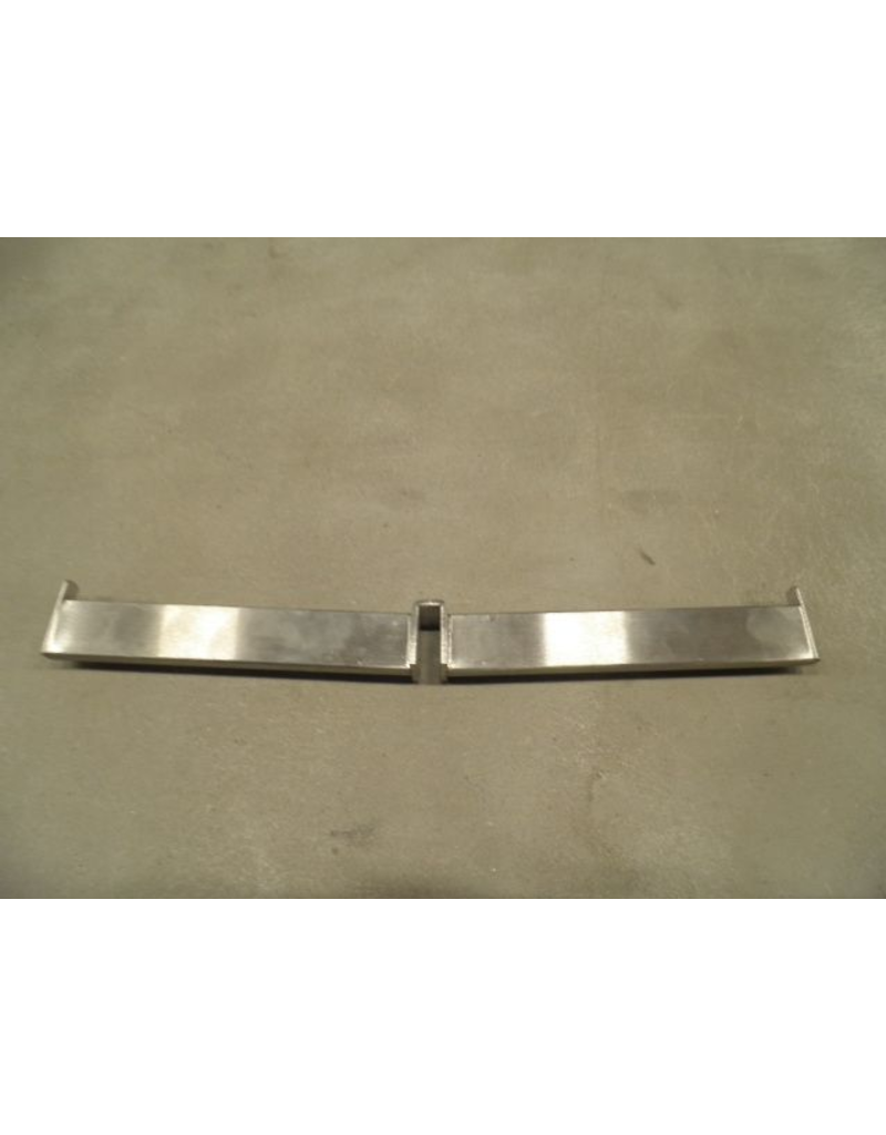 Store Development FRONT ARM, FOR 15MM DET.RAIL, BRSS, L175MMx2