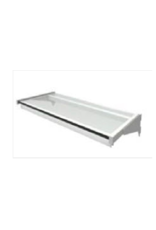 Store Development BEAUTY SHELF, GLASS, PREP FOR LED, L=285 MM (2020)