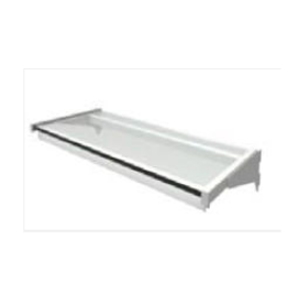 Store Development BEAUTY SHELF, GLASS, PREP FOR LED, L=285 MM