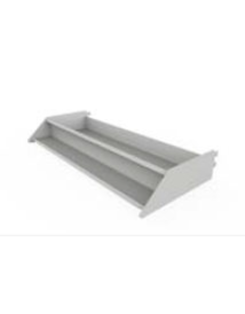 Store Development BEAUTY TESTER SHELF, SHALLOW, GREY, PREP. (2020)FOR LES