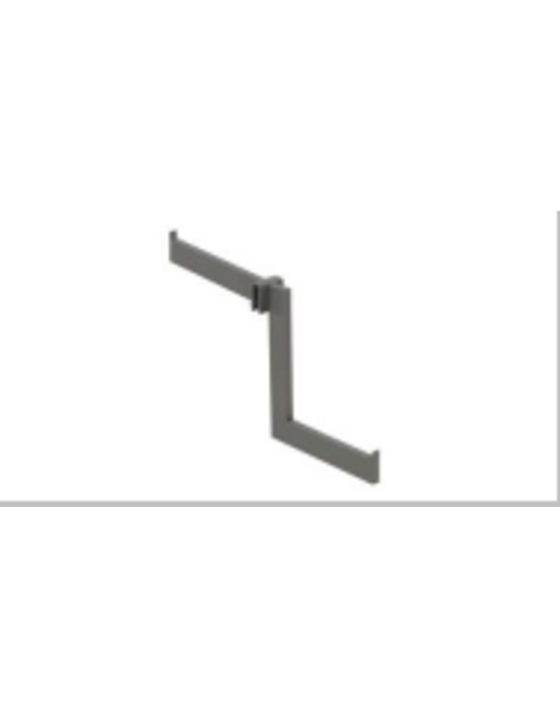 Store Development 107679 WATERF.ARM,FOR 10MM DET.RAIL,BRSS,L180MMx2