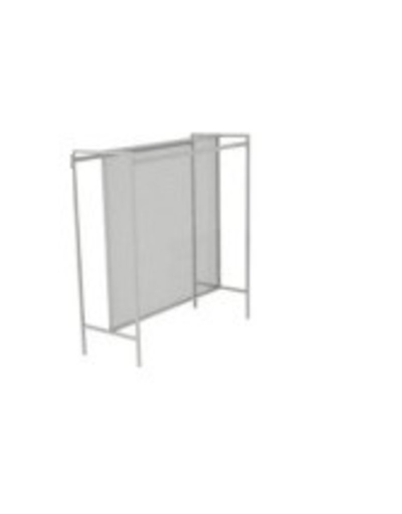 FLOORSTAND SINGLE HANG 2 SECTIE GREY