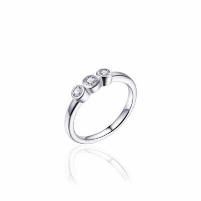 Gisser Zilveren Ring Met Zirkonia Maat 56 Gisser Zilveren Ring Met Zirkonia Maat 56