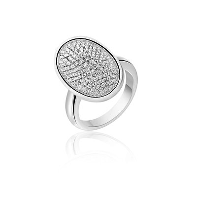 Gisser Zilveren Ring Met Zirkonia Maat 54 Gisser Zilveren Ring Met Zirkonia Maat 54