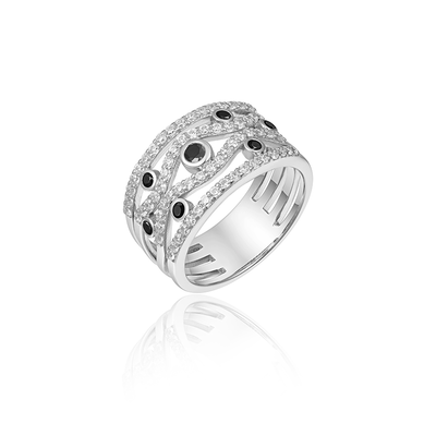 Gisser Zilveren Ring Met Zirkonia Maat 56 Gisser Zilveren Ring Met Zirkonia Maat 56
