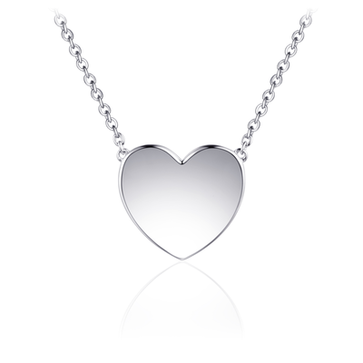 Gisser Zilveren Ketting Hart Gisser Zilveren Ketting Hart