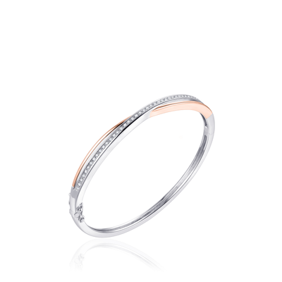 Gisser Zilveren Armband met Zirconia SB17R Gisser Zilveren Armband met Zirconia SB17R