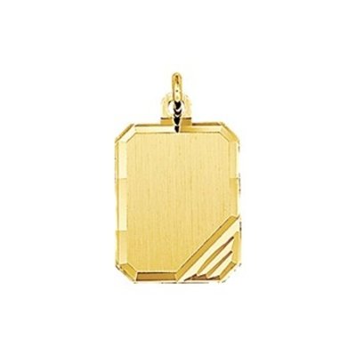 vDam 14krt Geelgouden Hanger Mat vDam 14krt Geelgouden Hanger Mat