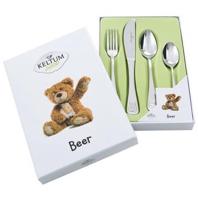 Keltum Kinderbestek keltum beer KS062.GA4 Keltum Kinderbestek keltum beer KS062.GA4