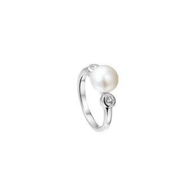 vDam Zilveren Ring met Parel en Zirkonia vDam Zilveren Ring met Parel en Zirkonia