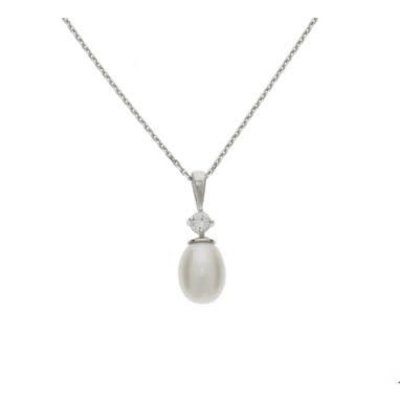vDam zilveren ketting parel 1323197 vDam zilveren ketting parel 1323197