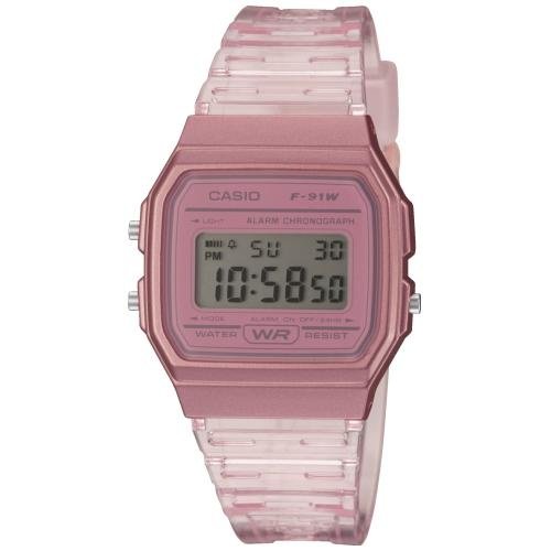 Casio G-Shock F-91WS-4EF Dames Roze - Juwelier van Dam