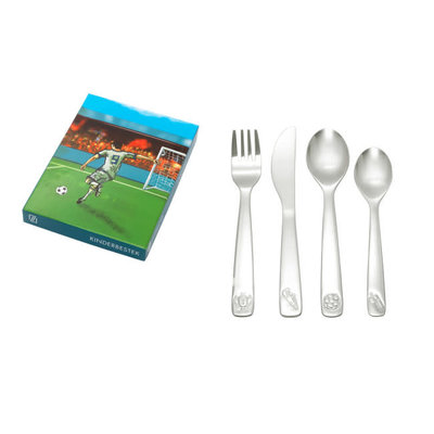 Zilverstad Kinderbestek voetbal 6880070 Zilverstad Kinderbestek voetbal 6880070