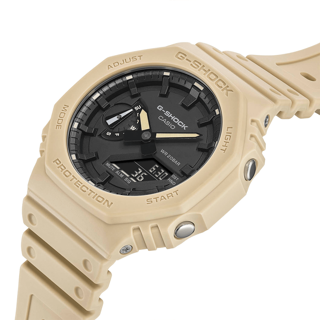 Casio G-Shock GA-2100-5AER CasiOak Beige - Juwelier van Dam