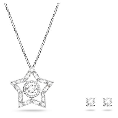 Swarovski Stella Ketting En Oorbellen Swarovski Stella Ketting En Oorbellen