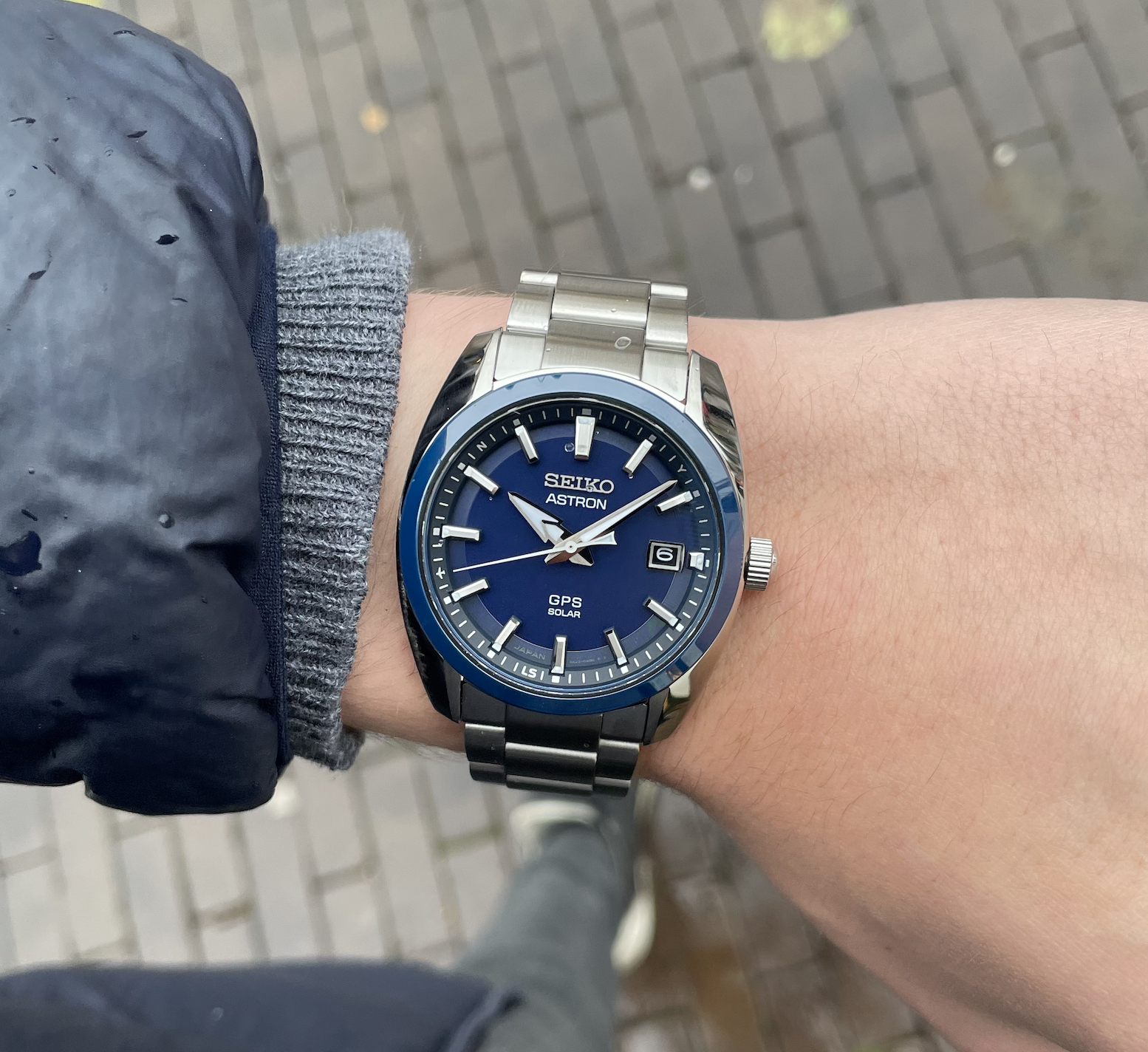 Seiko Astron SSJ003J1 GPS Solar Blauw - Juwelier van Dam