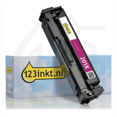 HP 201X (CF403X) toner magenta hoge capaciteit (123inkt huismerk) HP 201X (CF403X) toner magenta hoge capaciteit (123inkt huismerk)