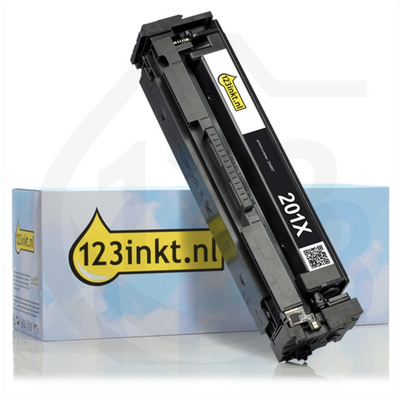 HP 201X (CF400X) toner zwart hoge capaciteit (123inkt huismerk) HP 201X (CF400X) toner zwart hoge capaciteit (123inkt huismerk)