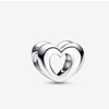 Pandora Sieraden Open heart sterling silver charm 792492C00 Pandora Sieraden Open heart sterling silver charm 792492C00