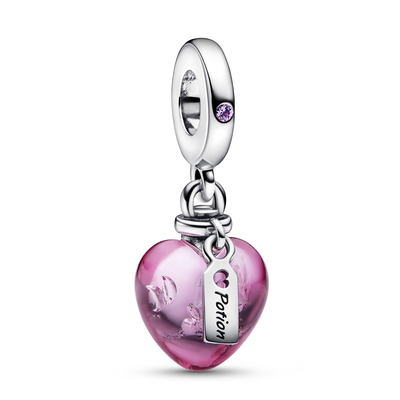 Pandora Sieraden Love potion sterling silver dangle with phlox 792509C01 Pandora Sieraden Love potion sterling silver dangle with phlox 792509C01