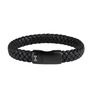 AZE Jewels ⋈ AZE armband Iron Jack Black-on-Black (19,5cm) AZ-BL005-C-195 AZE Jewels ⋈ AZE armband Iron Jack Black-on-Black (19,5cm) AZ-BL005-C-195