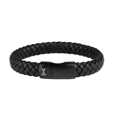 AZE Jewels ⋈ AZE armband Iron Jack Black-on-Black (19,5cm) AZ-BL005-C-195 AZE Jewels ⋈ AZE armband Iron Jack Black-on-Black (19,5cm) AZ-BL005-C-195