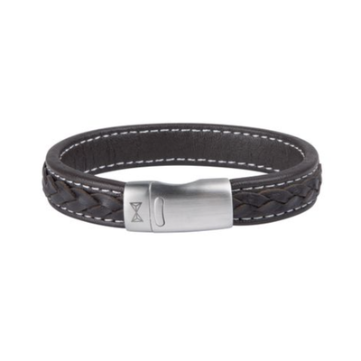 AZE Jewels ⋈ AZE armband Retro Wave Brown (21,0cm) AZ-BL015-B-210 AZE Jewels ⋈ AZE armband Retro Wave Brown (21,0cm) AZ-BL015-B-210