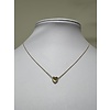 Gouden ketting met hartje Gouden ketting met hartje
