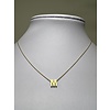 Gouden Ketting letter M Gouden Ketting letter M