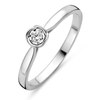 Rosa Di Luca Rosa Di Luca zilveren ring met diamant 619.111.56 Rosa Di Luca Rosa Di Luca zilveren ring met diamant 619.111.56