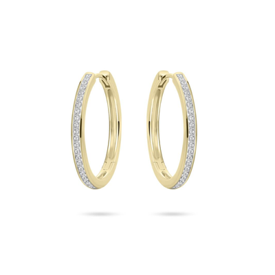 Gisser Gouden Oorsieraden met zirconia VGKCD2/20 Gisser Gouden Oorsieraden met zirconia VGKCD2/20