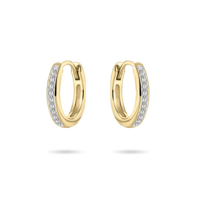 Gisser Gouden oorsieraden met zirconia VGKCD2/12 Gisser Gouden oorsieraden met zirconia VGKCD2/12