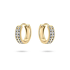 Gisser Gouden Oorsieraden met zirconia VGKA3/12 Gisser Gouden Oorsieraden met zirconia VGKA3/12