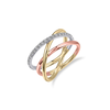 Gisser Gouden Ring met zirconia VTR054 Gisser Gouden Ring met zirconia VTR054