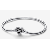 Pandora Pandora Moments Sparkling Infinity Heart Clasp Snake Chain Bracelet Pandora Pandora Moments Sparkling Infinity Heart Clasp Snake Chain Bracelet