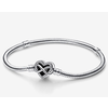 Pandora Pandora Moments Sparkling Infinity Heart Clasp Snake Chain Bracelet Pandora Pandora Moments Sparkling Infinity Heart Clasp Snake Chain Bracelet